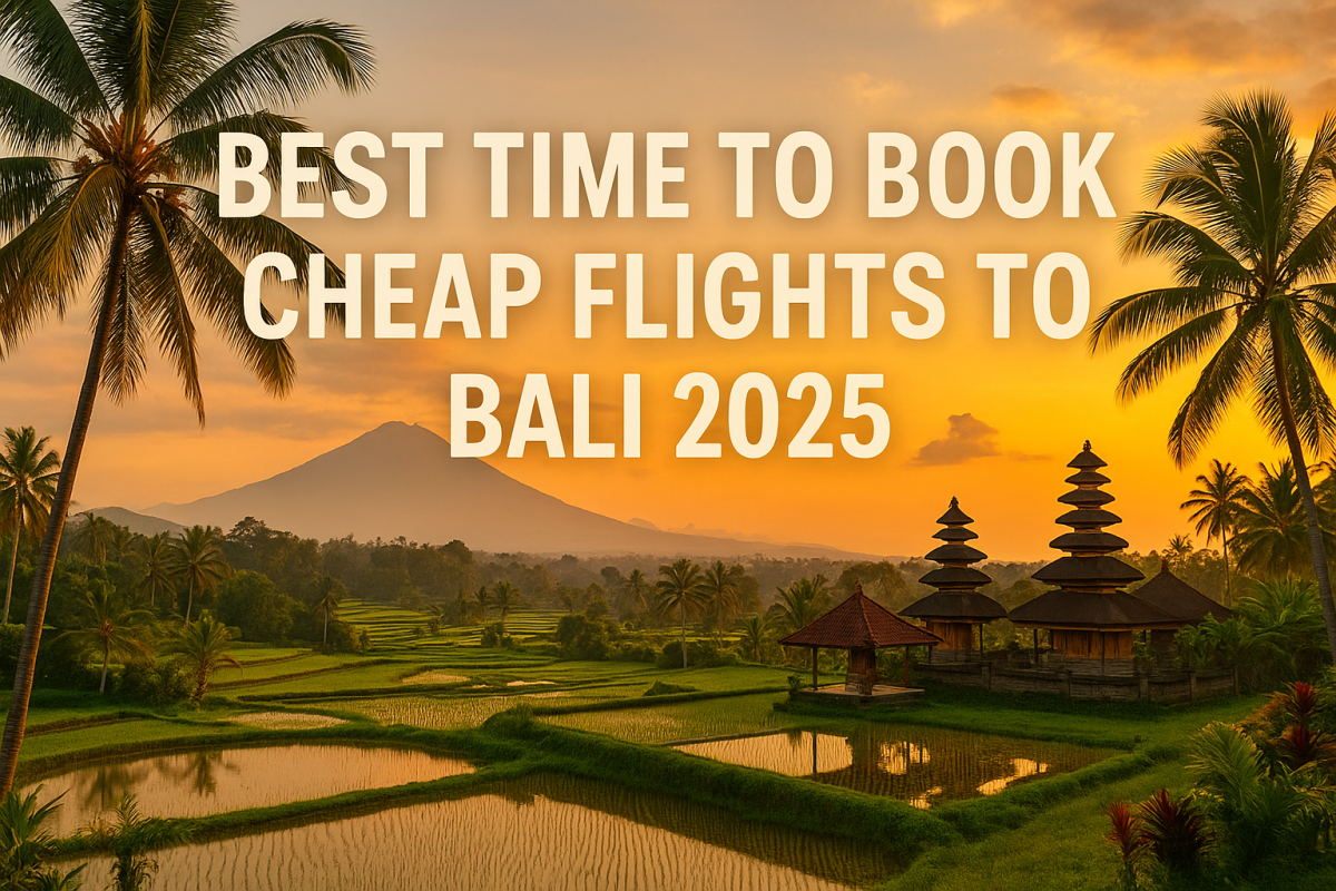 Best Time to Book Cheap Flights to Bali 2025